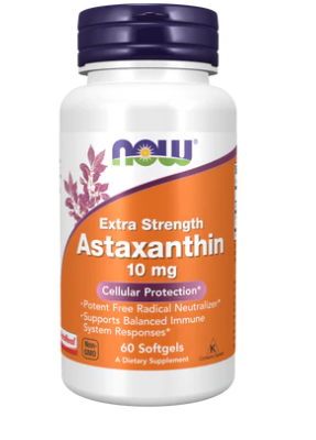 NOW Foods Astaxanthin Extra Strength 10mg 60 caps